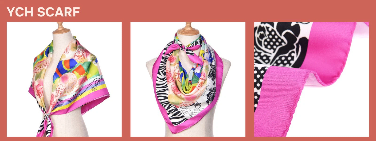 custom made pure silk scarf custom made pure silk scarf