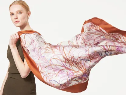 Custom Silk Scarves
