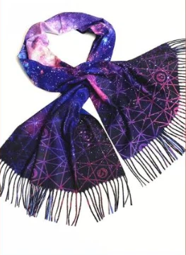 Custom silk modal scarves