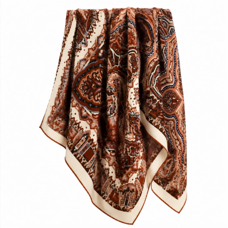 Printed Wool Shawl