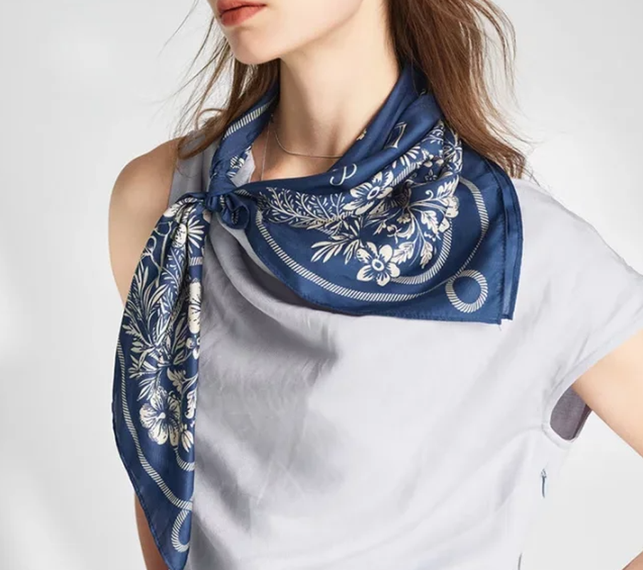 Wholesale Printed Silk Modal Scarf Wholesale Printed Silk Modal Scarf