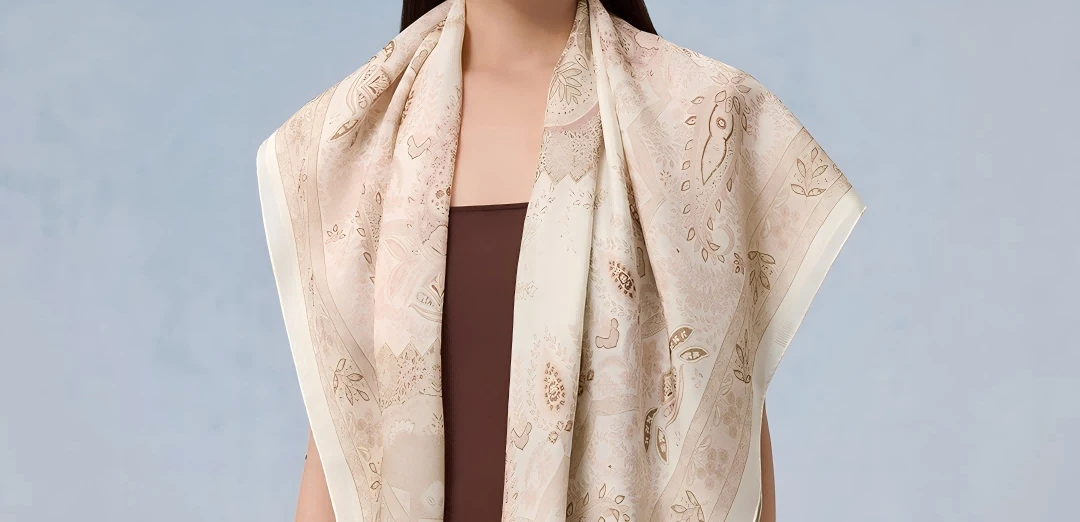 Merino Wool Square Scarf Merino Wool Square Scarf