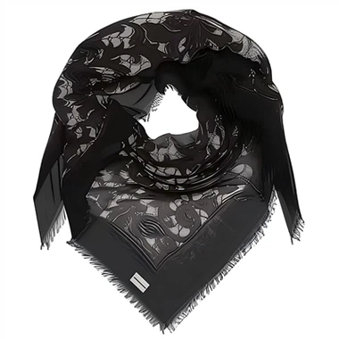 100% Modal Silk Scarf