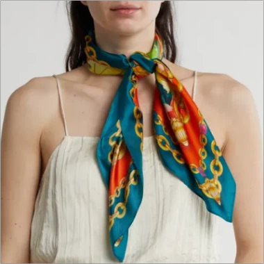 Custom Satin Scarf