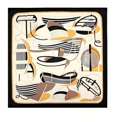 Merino Wool Silk Scarf