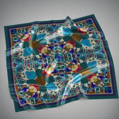 Oversized Satin Scarf