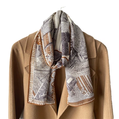 Scarf Wool Silk